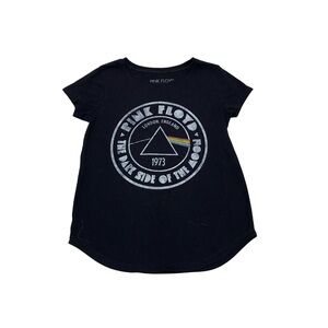 Little Girl Medium Pink Floyd Band T-Shirt Tee Top Short Sleeve Dark Side Moon